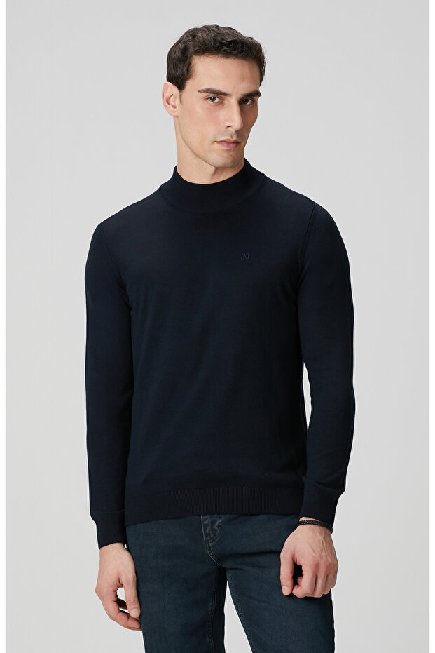 Lacivert Basic Kazak - 1