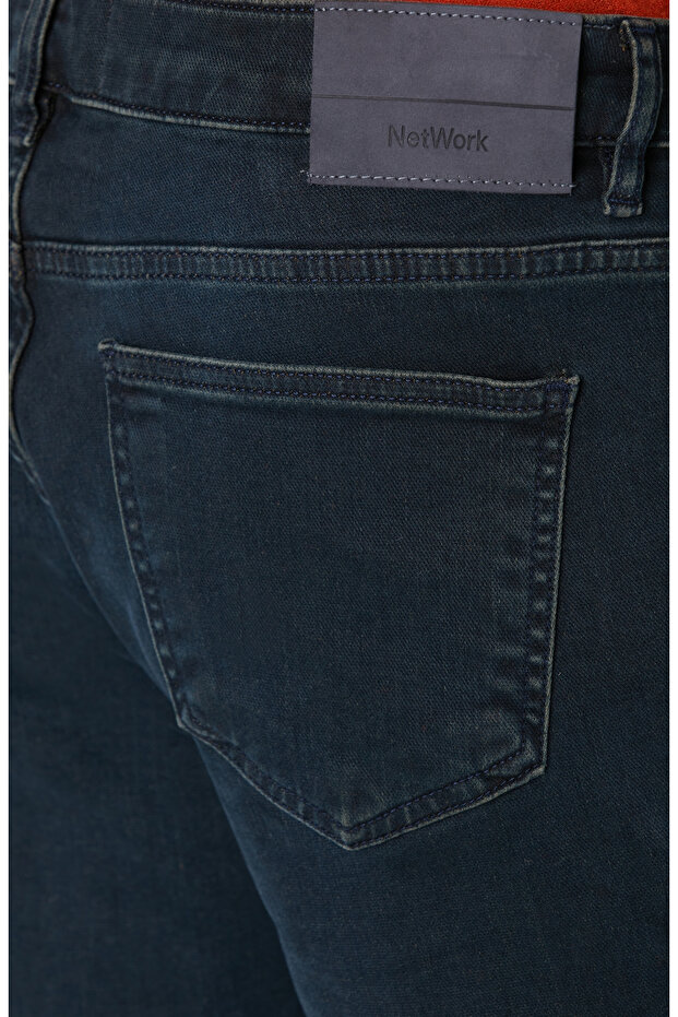 Haki Denim Pantolon - 5