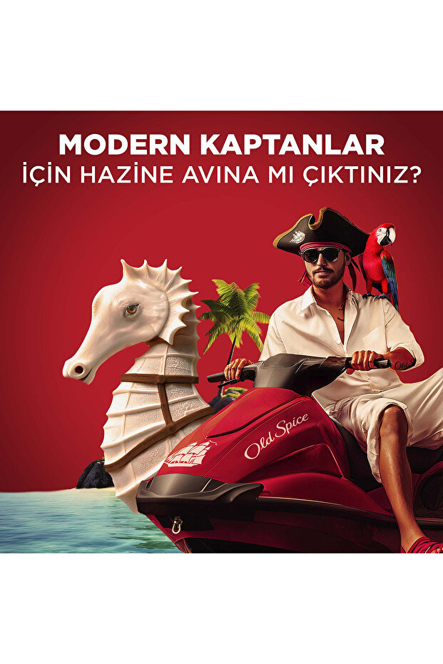 Modern Captain Hediye Seti: Deodorant Stick 50 ml + DuşJeli 250 ml - 3