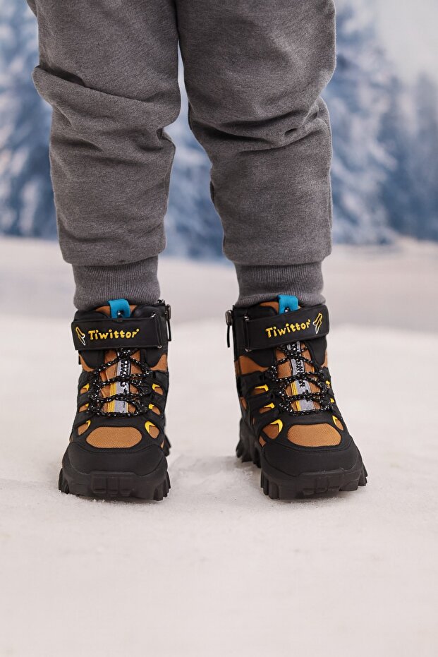 Unisex Rahat Anatomik Taban Cırtlı Erkek Kız Çocuk Botu - 2