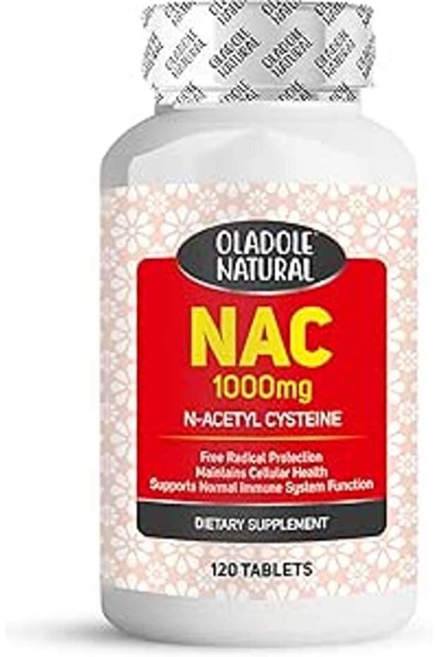 N-Acetyl Cysteine NAC 1000mg - 120 Tablets