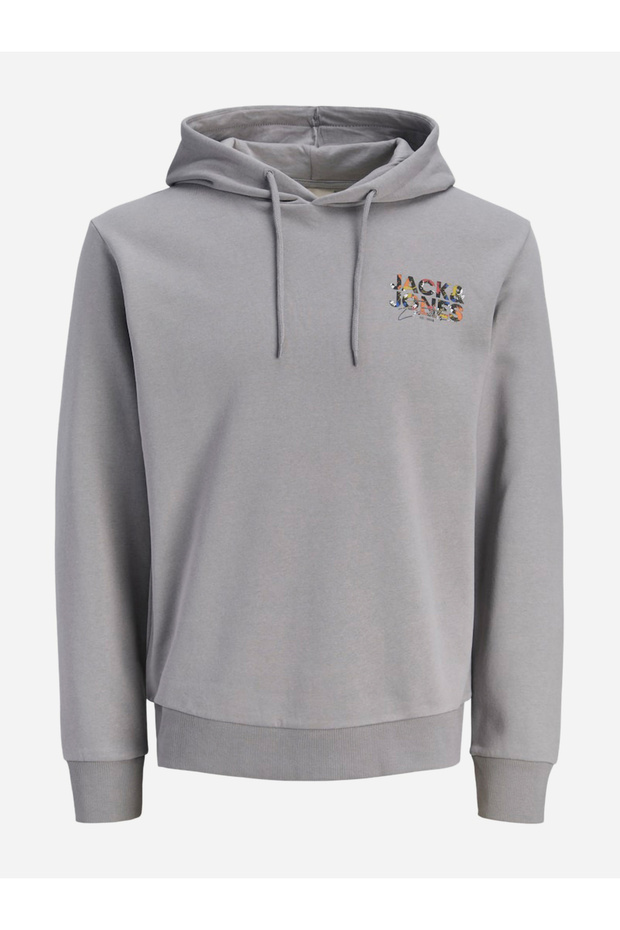 JJGEPLAS Logo Graphic Print Hoodie