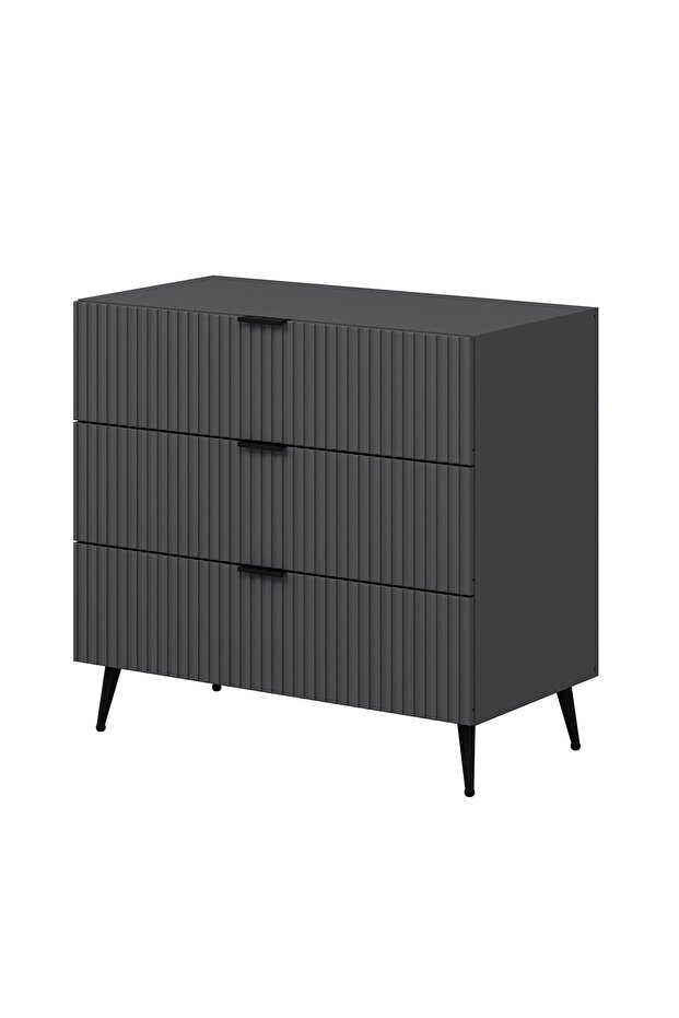 Kale Şifonyer Plus Antrasit/Antrasit - 6