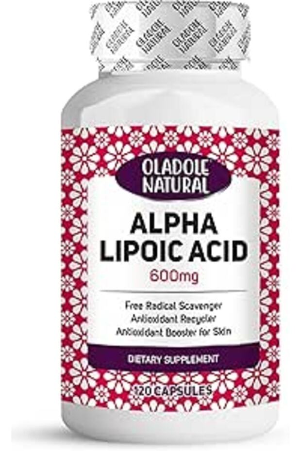 Alpha Lipoic acid 600mg capsules -120 capsules