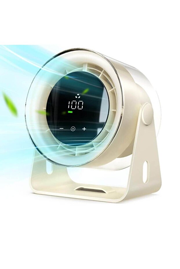 High Speed Circulation Desk Fan With Battery Powered - 1