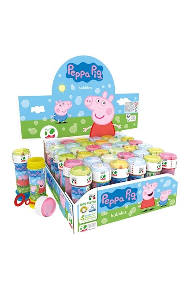Peppa Pig Bubble Toy, 60ml, Multicolor - 1