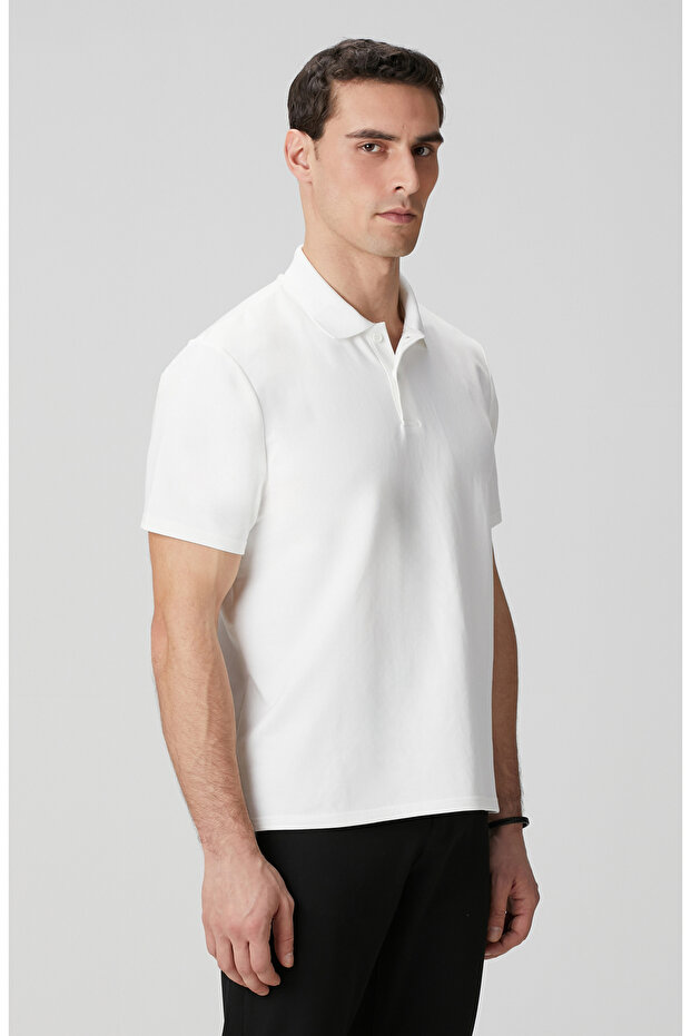 N-Tech Kırık Beyaz T-shirt - 4