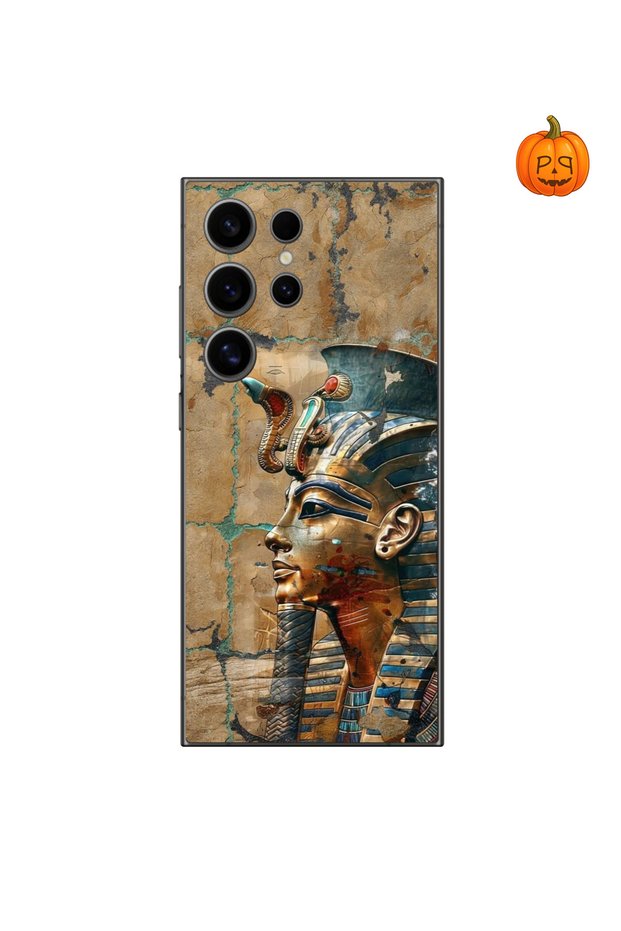 Samsung Galaxy S24 Ultra Compatible Transparent Case Ancient Egypt 6 Designs