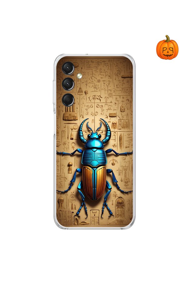 Samsung Galaxy A14 Compatible Transparent Case Ancient Egypt 3 Designs