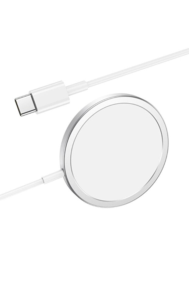 Încărcător wireless, 15W - Argintiu - 1