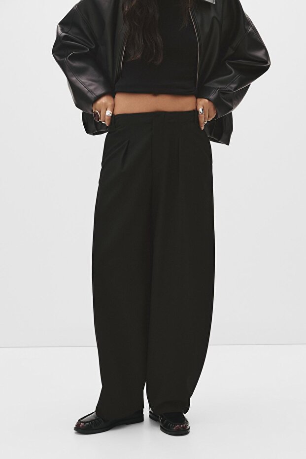 Barrel pensli pantolon - 5