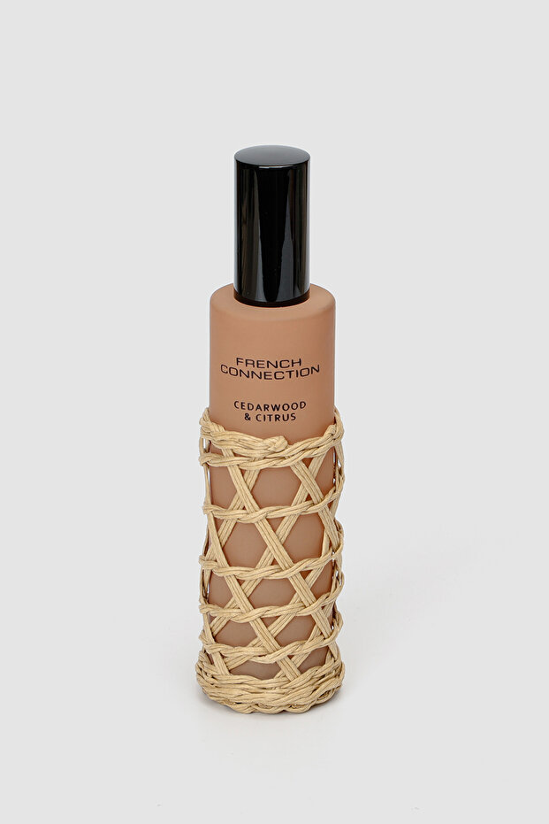 Woven Detail Caramel Cedarwood & Citrus Room Spray 100ML