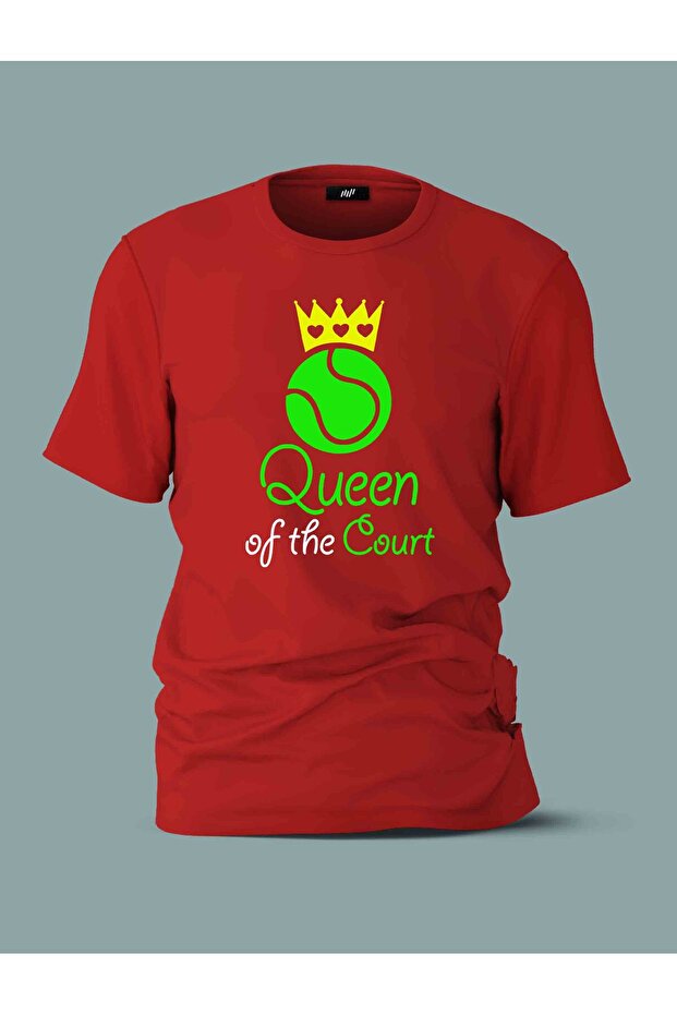 Queen of the Court Black T-Shirt