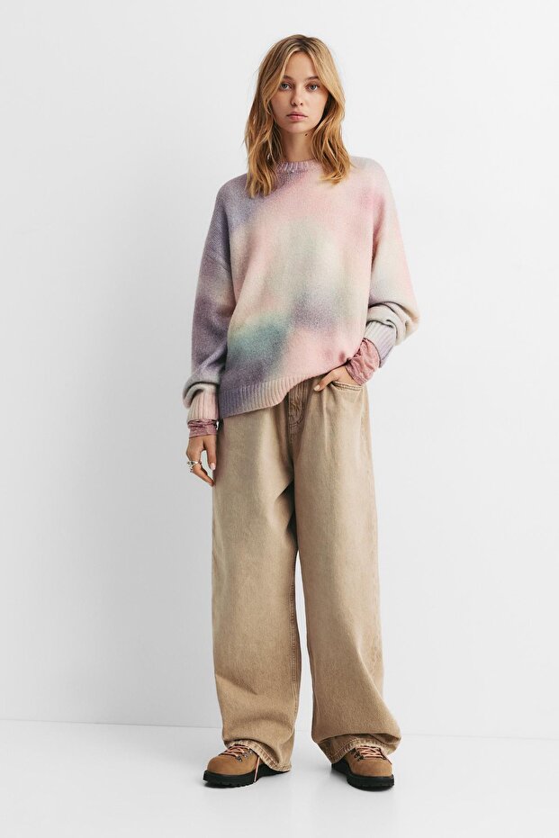 Batik desenli kazak - 2