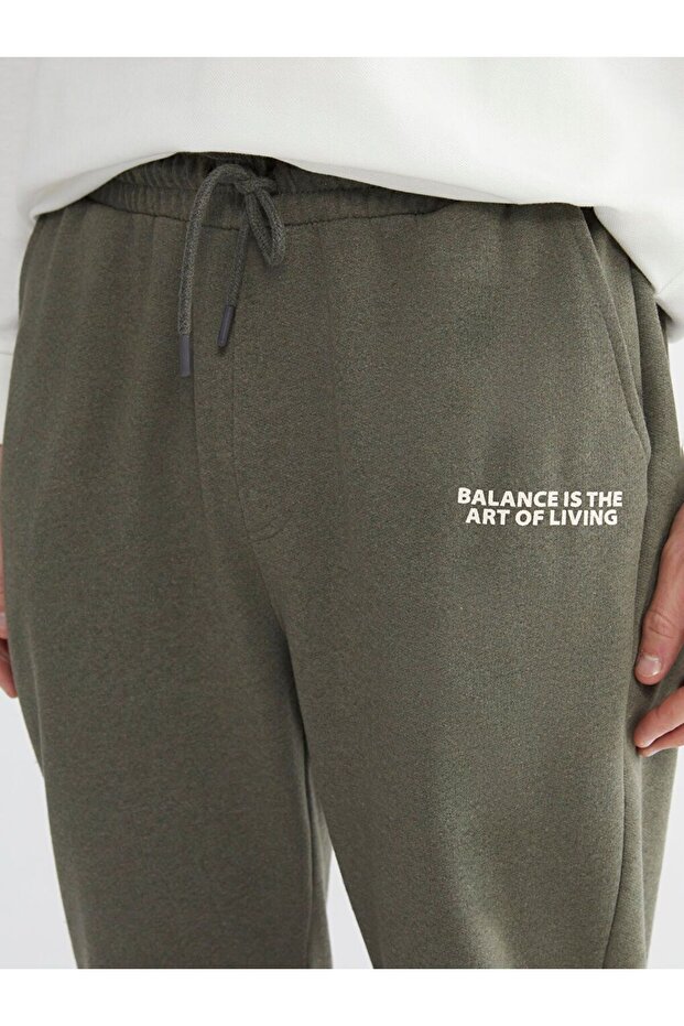 Standart Kalıp Erkek Eşofman Altı - 3