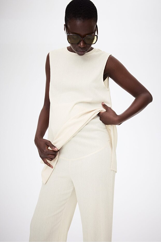 MAMA 2 Parçalı Tekstüre Jarse Set - 2