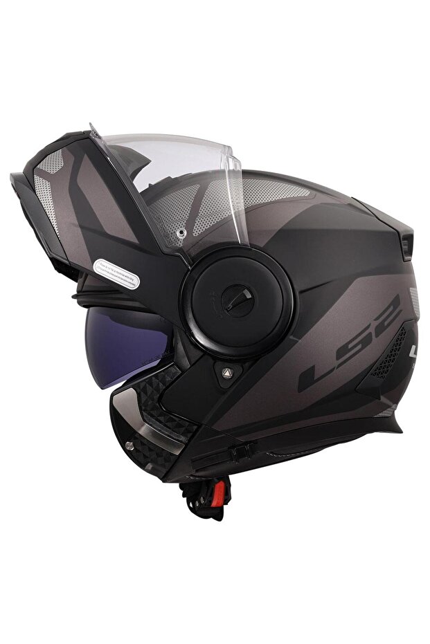 SCOPE 2 AXIS MAT SİYAH-TITANIUM KASK - 3