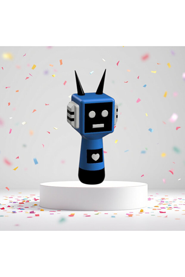 Sprunki beat s karekteri Mutant Robot 1 adet kaliteli baskı 7 cm - 1