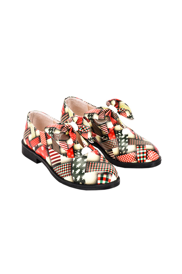 Printed Colorful Design Women's Shoes