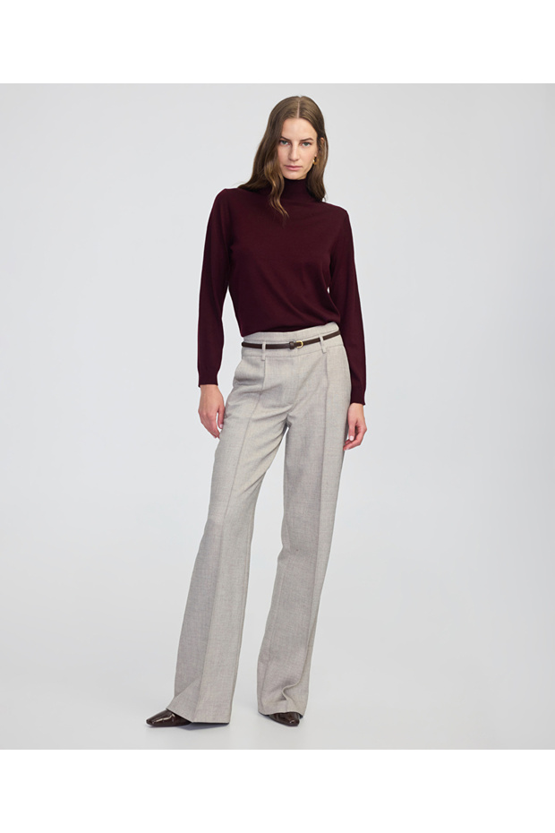 Dik yaka basic triko - 5