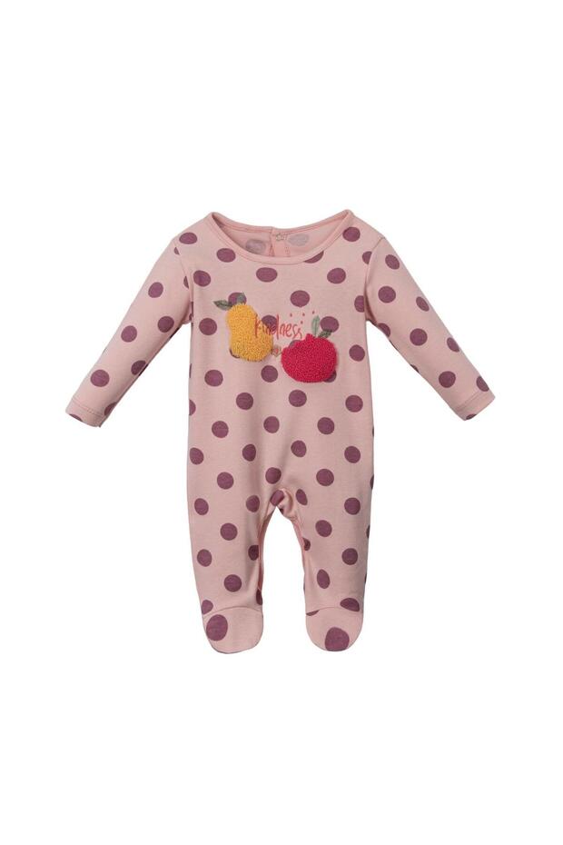 Fruit Baby Romper with Full Snap Buttons on the Back