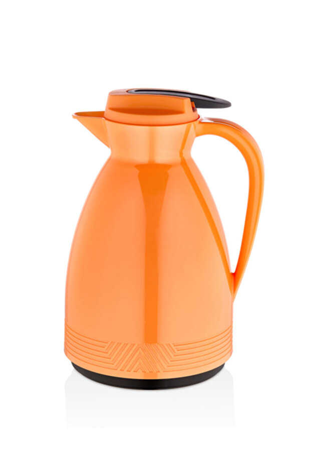 1 Liter Glass Thermos | Heat Resistant Double Layer | Picnic Camping Office Cafe Home Use