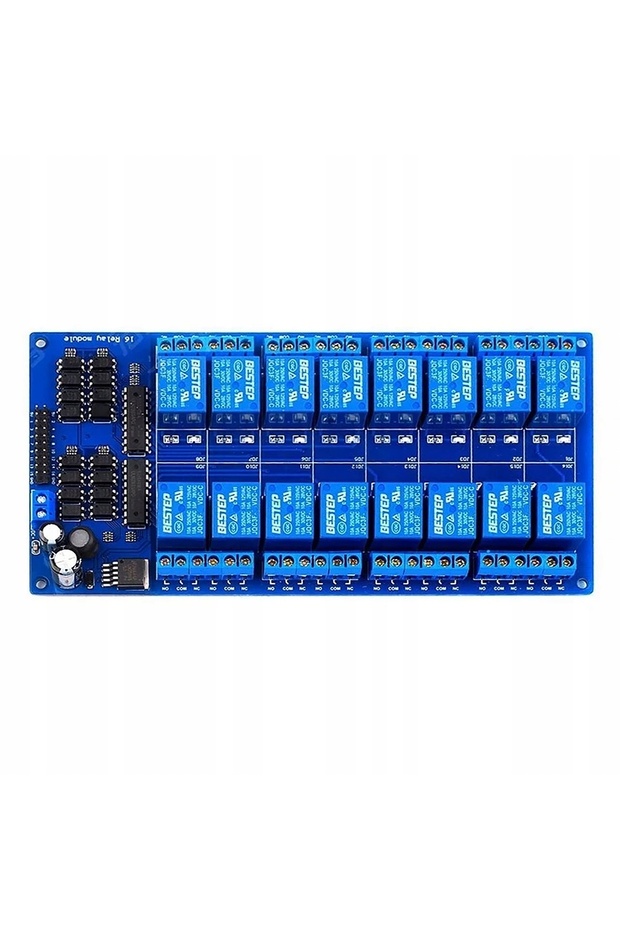 Rosfix 16-Channel 12v Arduino Relay Module - 2