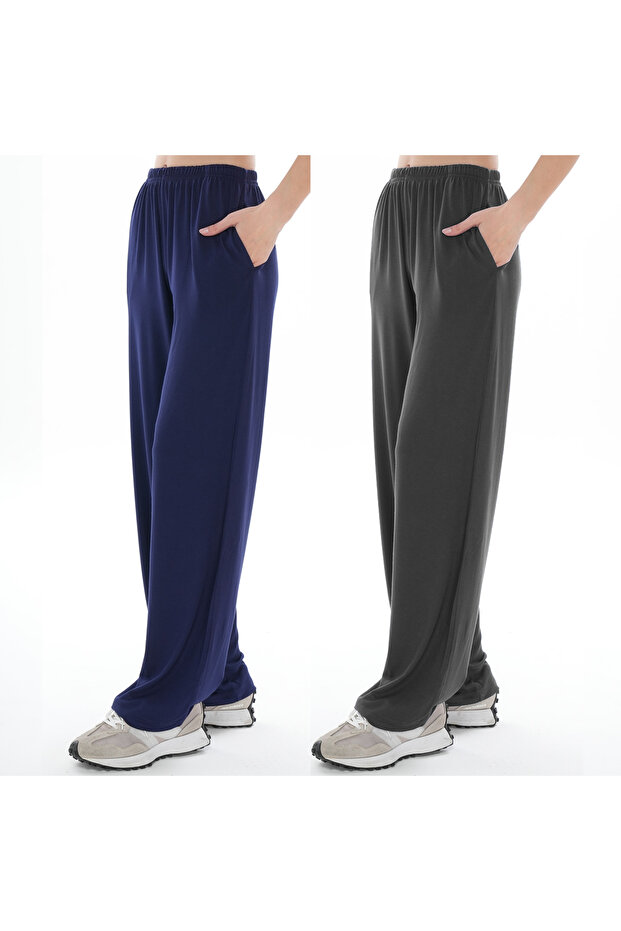 Women's 2-Pack Viscose Pajama Bottoms (with Plus Size Option)