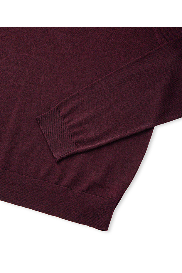 Dik yaka basic triko - 4