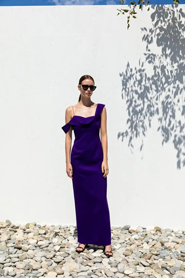 40763 Elbise Mor - 1