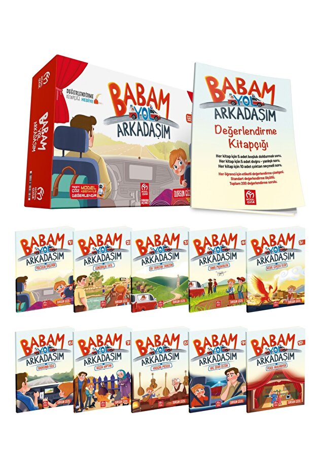 Babam Yol Arkadaşım Hikaye Serisi - 10 Kitap