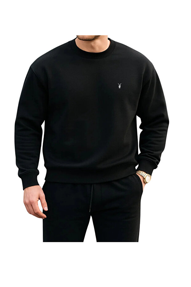 3 İP SADE BASİC SWEAT - 2