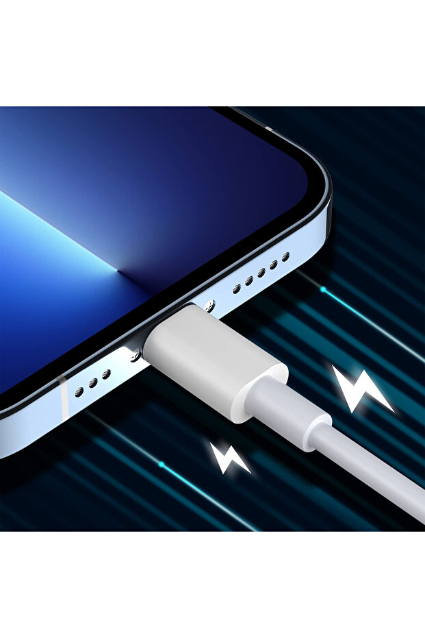 USB-C to Lightning Cable 1 Meter | Fast Charging & Data Transfer Cord for iPhone - 5