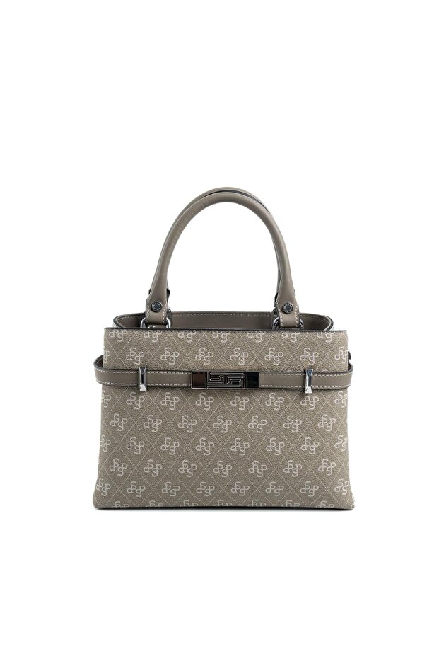 Y.Yeşil - Y.Yeşil Monogram Women's Handbag Sp1149