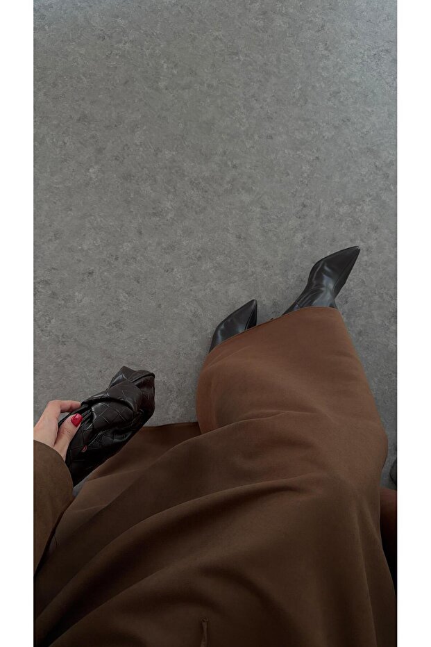 طقم من الجلد المدبوغ مع خطاف - 4