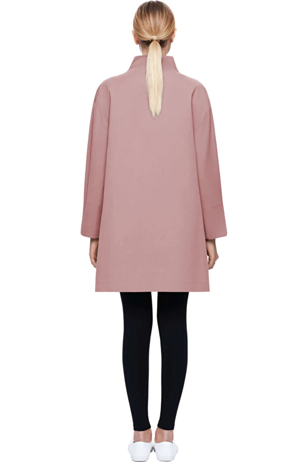 Double Layered Long Jacket - 2