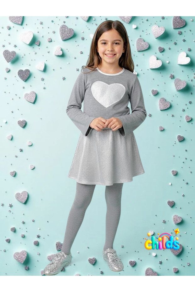 Top and Bottom Set Stretch Fabric Flexible Blouse with Fur Inside + Pleated Shiny Mini 4 Seasons Skirt