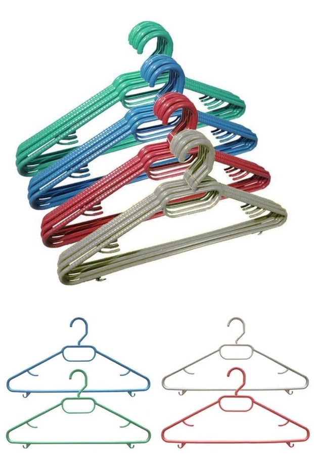 Plastic Clothes Hanger 48 Pieces Economical Clothes Hanger Hanger Skirt Hanger Pants Hanger