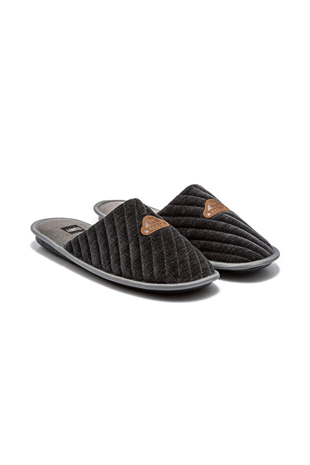 Nicola Men's House Slippers Dark Gray 41/46