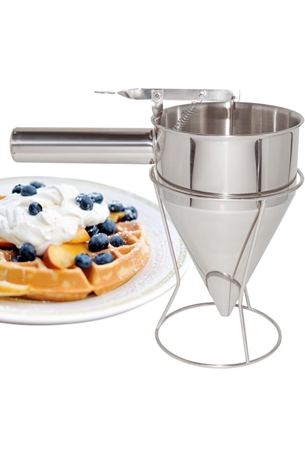Dispenser | Stainless Steel | Batter Pourer (Funnel)