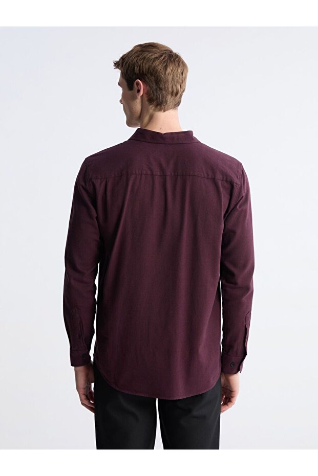 SOUTHBLUE Regular Fit Uzun Kollu Erkek Oduncu Gömlek - 4