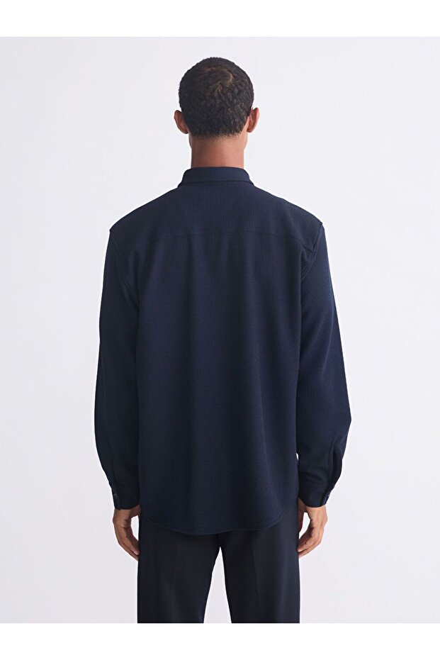 LCW Vision Regular Fit Uzun Kollu Erkek Gömlek - 4