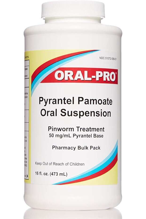 -Pro Aurora Pyrantel Pamoate Suspension 50 mg/mL, 16 oz, Vanilla Flavor