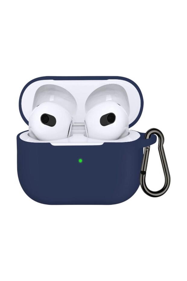 Flexible Silicone Case Cover Compatible with AirPods Pro 3 - Blue