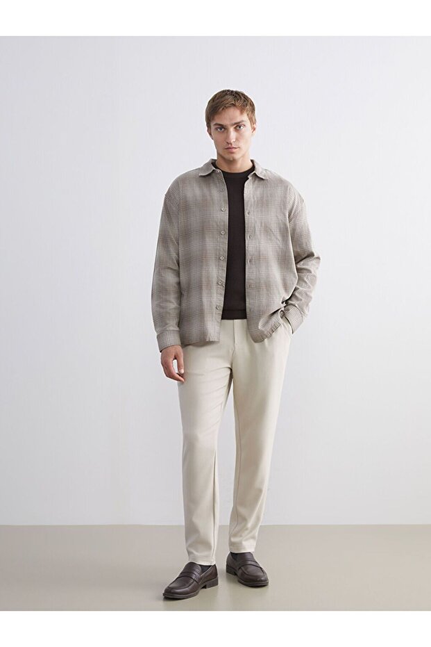 LCW Vision Regular Fit Uzun Kollu Ekose Erkek Oduncu Gömlek - 2