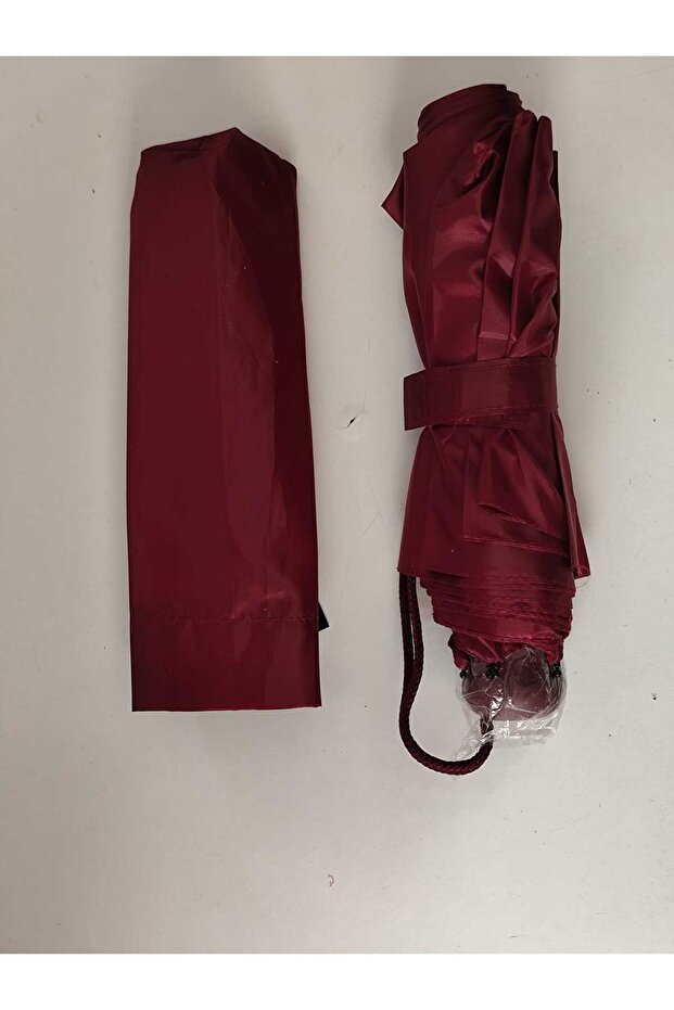 Manuel Şemsiye 8 Telli Bordo - 2