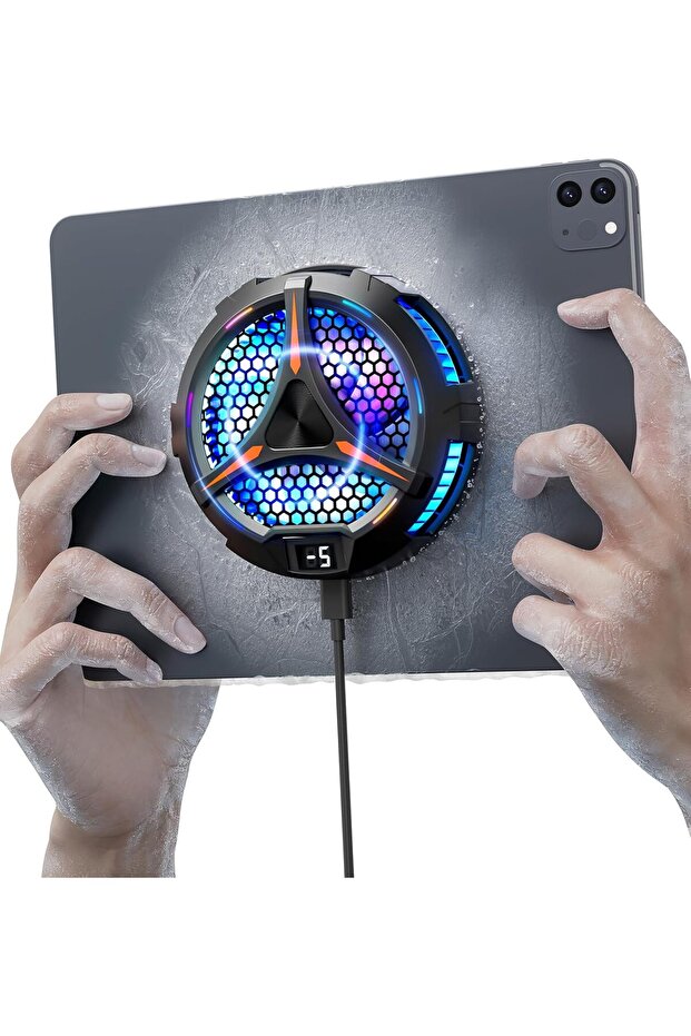 iPad Cooler — Magnetic Tablet Cooler for iPad/Surface/Samsung Tab, Compatible with Steam D