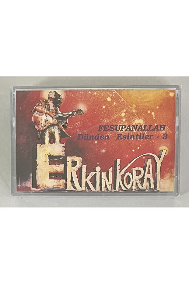 Erkin Koray Dünden Esintiler 3 Fesupanallah Cassette (Gelatinized Zero Original Period Printing Cassette)