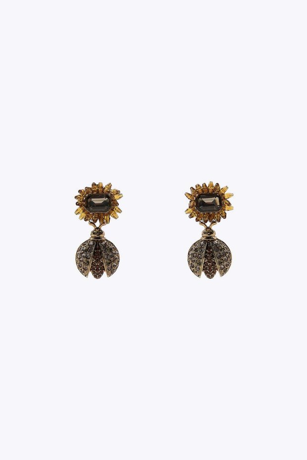 Zra Model Steel Stone Women's Earrings