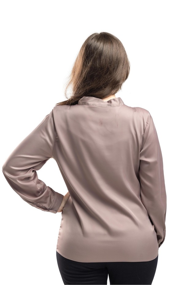 بلوزة شيك الساتان - 3